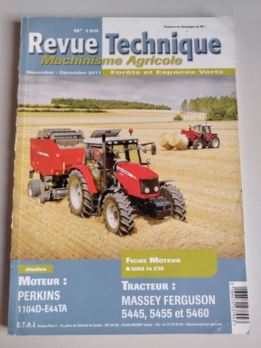 Revue technique tracteur - revue,