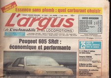 L'ARGUS N°3200 PEUGEOT 605