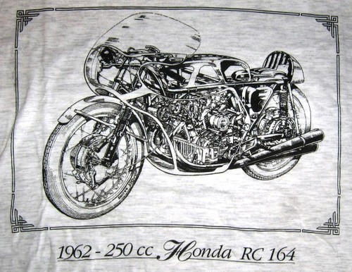 Tee shirt moto - moto, 350cc