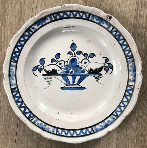 Ancienne assiette faience - ancienne,