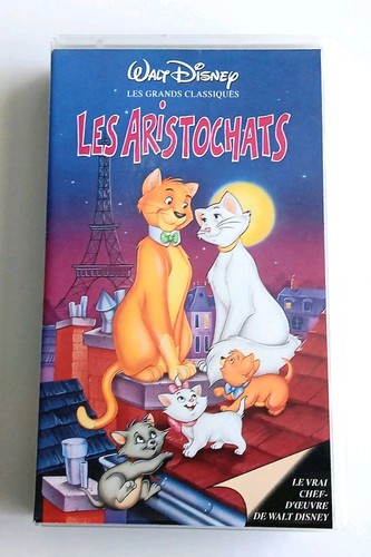 Les aristochats vhs walt - aristochats, –