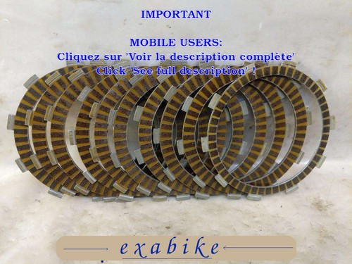 Disques garnis embrayage - disques, d'embrayage