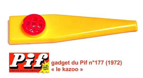 Gadget neuf kazoo pif - kazoo,