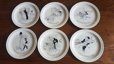 Lot de 6 assiettes