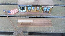 Bâtiment maison Western en