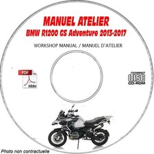 R1200 GS Adventure 13-17 Manuel Atelier CDROM BMW Expédition - --, Support - CD