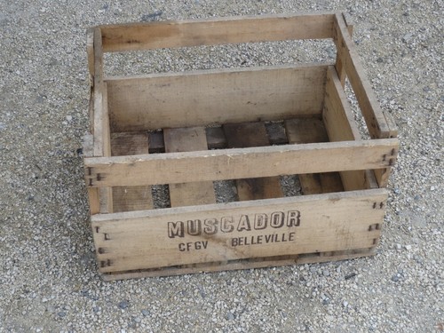 Ancienne caisse bois - ancienne, de