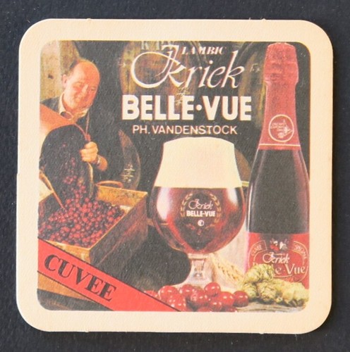 Sous bock gueuze krick belle - krick,