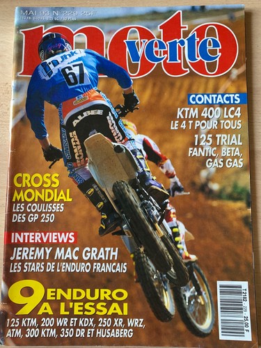 Moto verte magazine 229 du - verte,