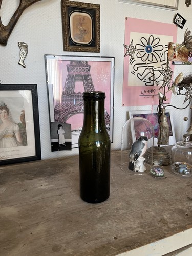 Ancienne bouteille soufflée - ancienne,