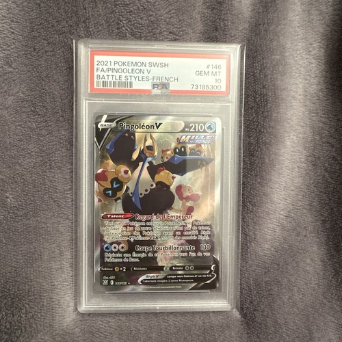 Carte pokémon pingoléon - pingoléon, v