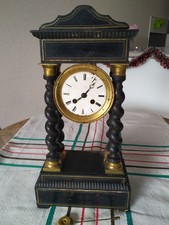 ANCIENNE PENDULE PORTIQUE