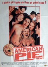AMERICAN PIE - TEENAGE / COLLEGE / BIGGS - ORIGINAL LARGE FRENCH MOVIE POSTER