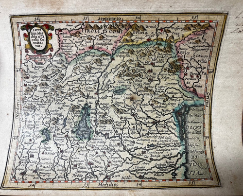 Carte atlas mercator - de, l'atlas