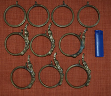 Lot de 10 anciens anneaux de