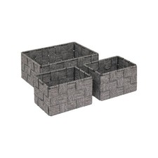 Lot de 3 Paniers de Rangement