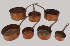 Série de 7 casseroles en