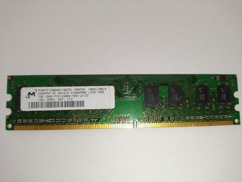 Barrette ram 1go - 1go, ddr2
