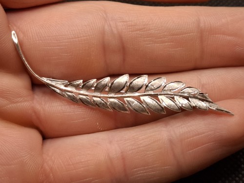 Ancienne broche argent - ancienne, en