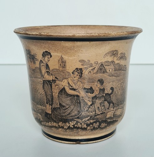 Grosse tasse faïence début