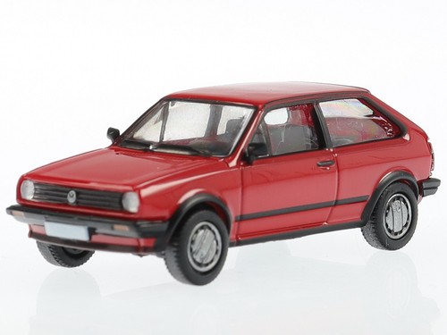 Polo coupe 1985 rouge - vw,