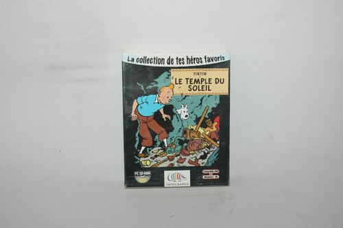 Jeu rom tintin le - pc, cd-rom 