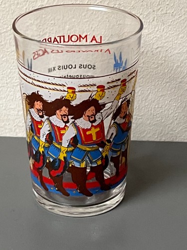 Verre moutarde sous louis - à,