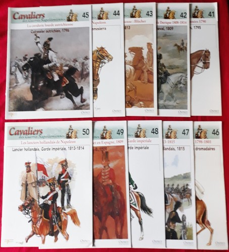 Fascicules cavaliers des - 10,