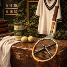 Raquette tennis vintage