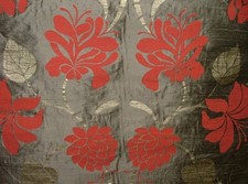 Rideau En Tissu En Soie 100% De Pastèque Romo De 18 Mètres Pour Coussin Doux