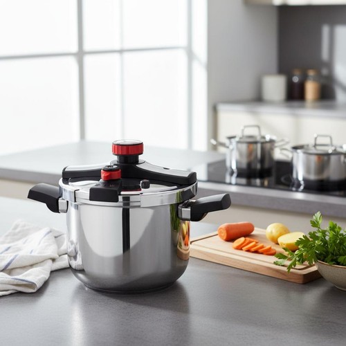 Cocotte minute acier - cocotte-minute,