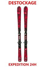 ski occasion enfant SALOMON "QST LUX" taille : 140 cm = 1 mètre 40 + fixations