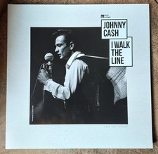 JOHNNY CASH LP (EX) ETAT MAGNIFIQUE  : I walk the line