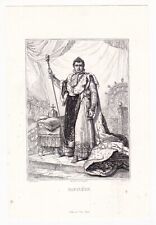 Empereur Napoléon Bonaparte Premier Empire Ajaccio Corse Costume de Sacre 