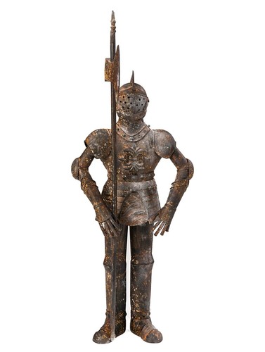 Sculpture chevalier 92cm - chevalier,