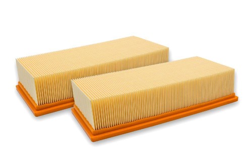Filtres plissés plats - 2, pour