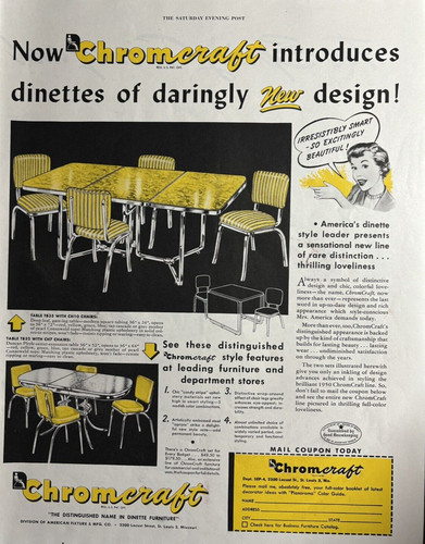 1950 chromecraft kitchen - 1950,