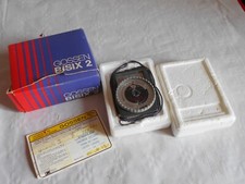 Ancien exposimètre Gossen Bisix 2 état de fonctionnement avec boite
