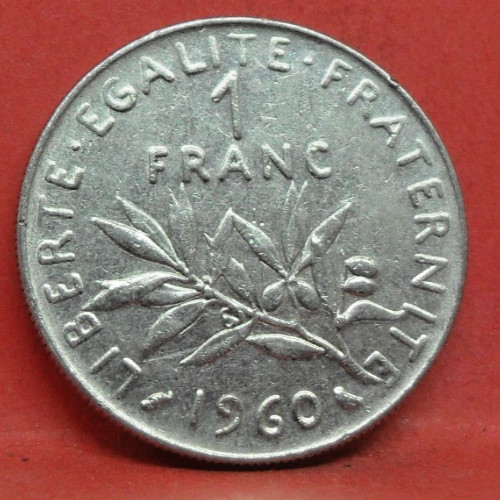 Pièce franc semeuse - pièce, 1960