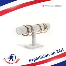 support présentoir rangement vitrine bracelet porte bijoux colliers montres
