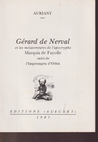 Auriant gérard nerval - gérard,