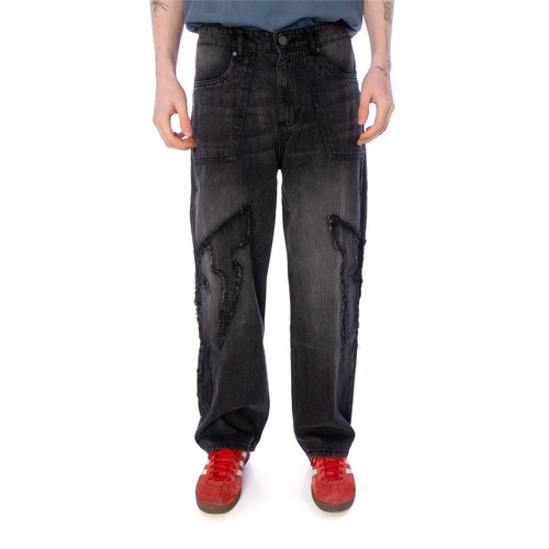 Pantalon baggy tissu favela - baggy,