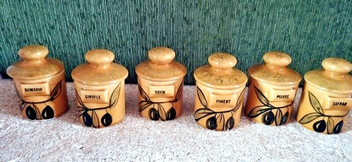 Série pots épices en - pots, a