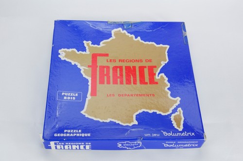 Puzzle bois géographique