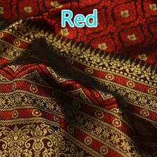 Ethnique Jacquard Vêtements Brocart Tissu Artisanat pour Costume Jupe Meubles