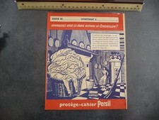 Ancien Protège-cahier "PERSIL
