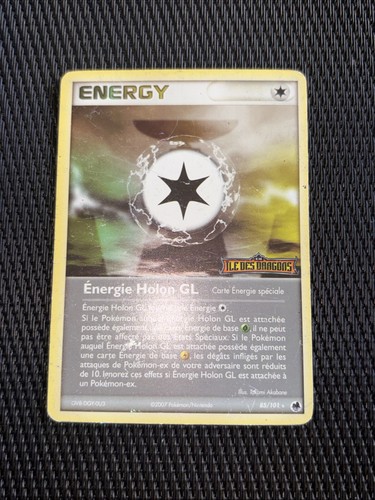 Carte pokémon energie - carte, holon