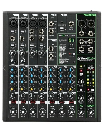 Mackie profx10v3 channel - profx10v3, 10-channel