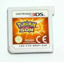 POKEMON SUN VERSION SOLEIL CARTOUCHE JEU CONSOLE NINTENDO 3DS PAL EUR TESTE