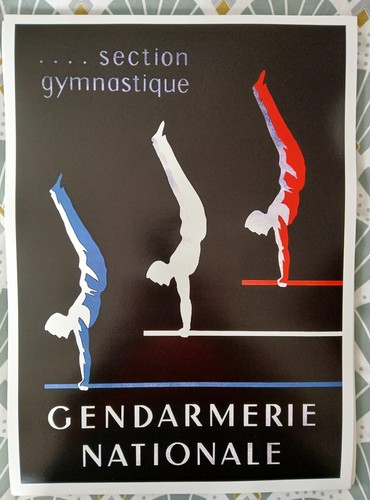 Affiche poster gendarmerie - poster,